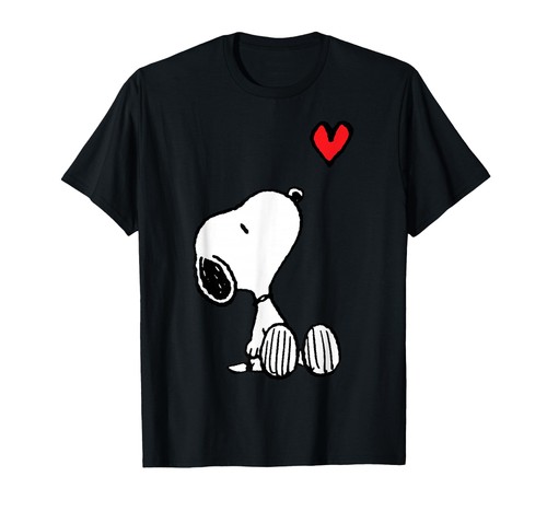 Peanuts heart sitting - peanuts, snoopy