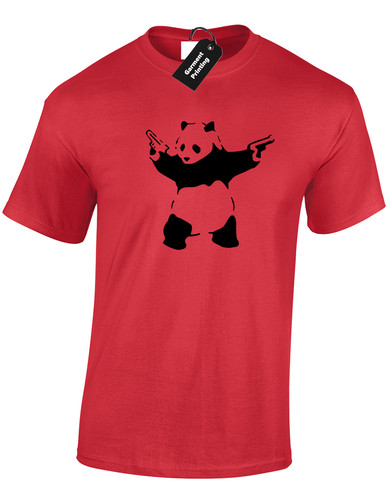 Banksy panda mens shirt cool - banksy,