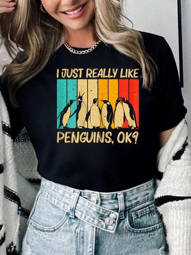 100 cotton cool penguin - 100%,