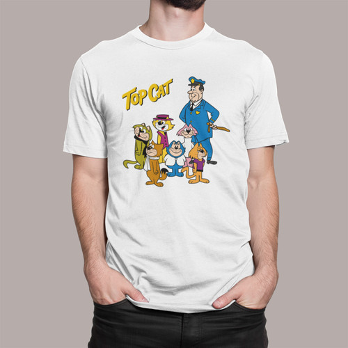 Top cat inspired shirt - top,