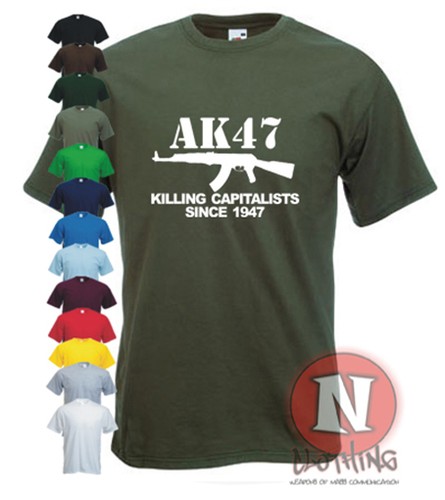 Ak47 shirt funny political - funny,