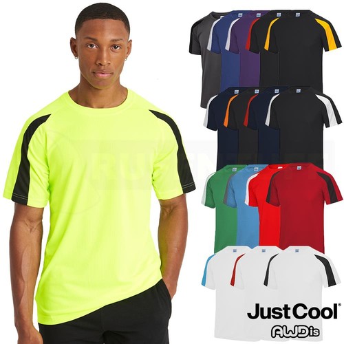 Mens quick dry contrast cool - contrast,