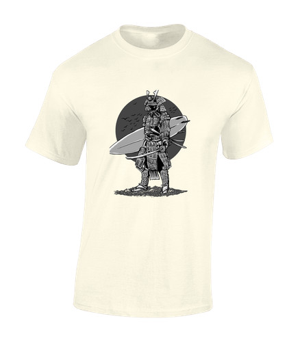 Surfer samurai mens - surfer, shirt