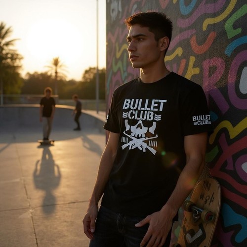 Bullet club shirt retro - bullet, t-shirt