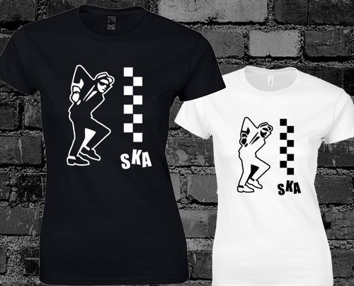 Ska ladies shirt dancing - ska,