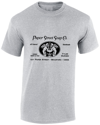 Paper street soap mens - paper, shirt