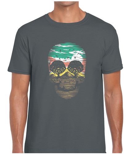 Nature skull mens - nature,