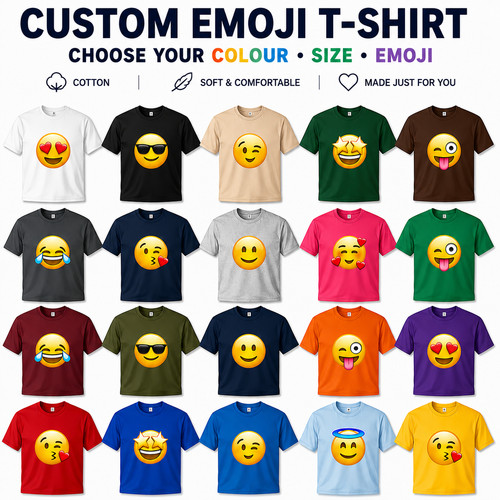 Custom emoji shirt - custom,