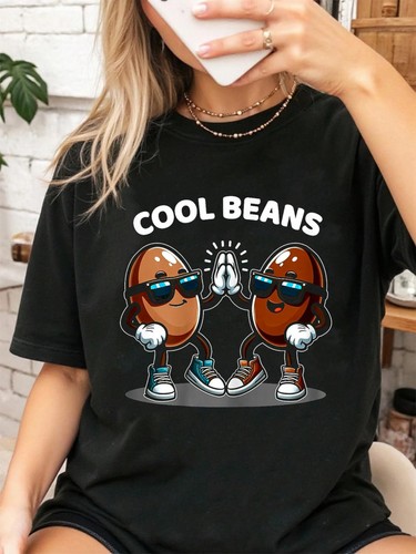 100 cotton cool beans food - 100%,
